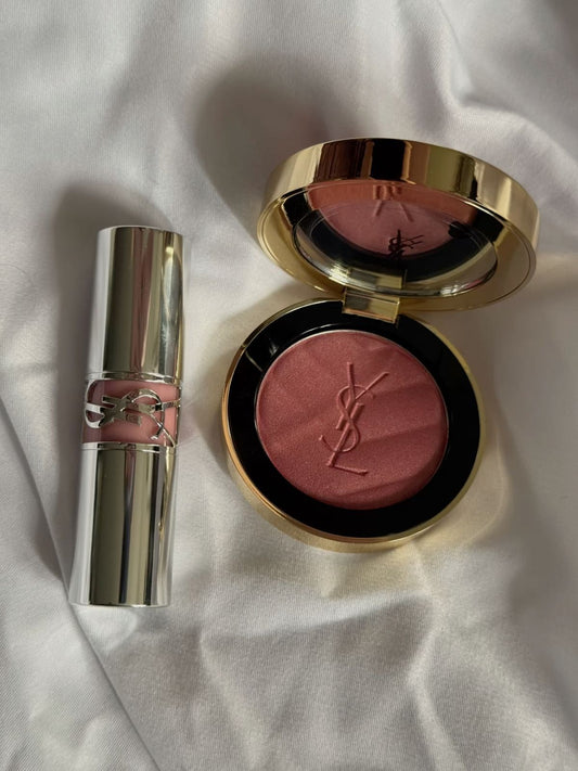 YSL Lipstick & blush set