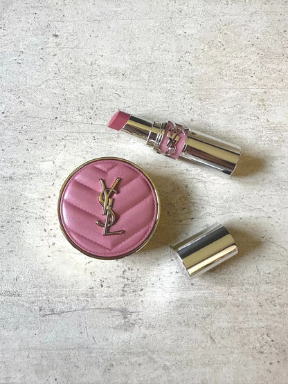 YSL Lipstick & blush set